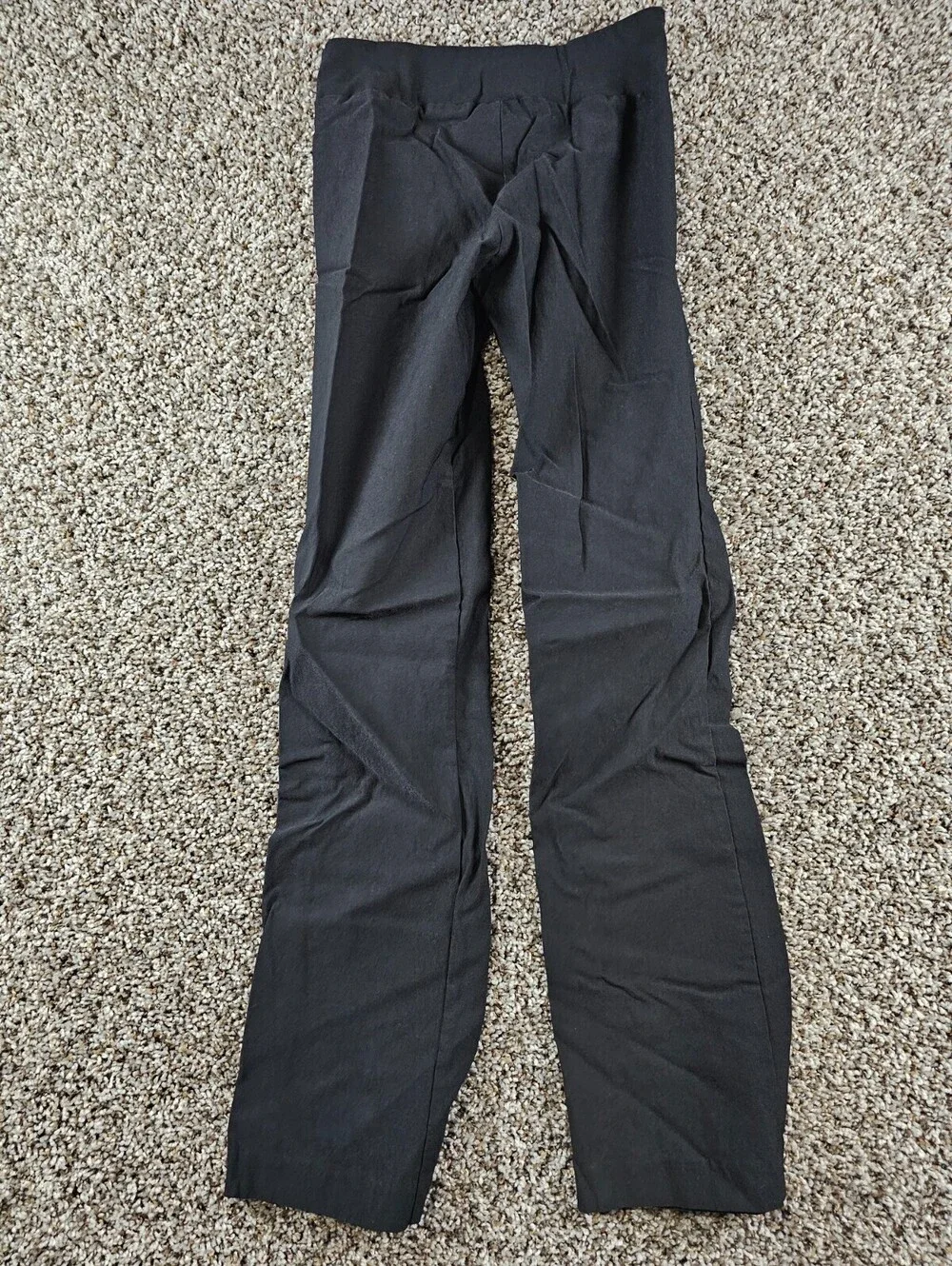 Vintage Y2K B-Wear Womens Sz S High Rise Slim Leg Dress Pants Solid Black - Picture 4 of 4